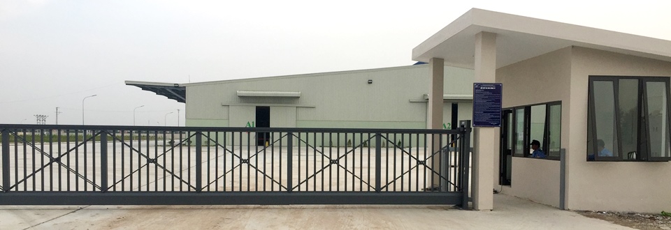 cổng xếp trượt hợp kim nhôm B802