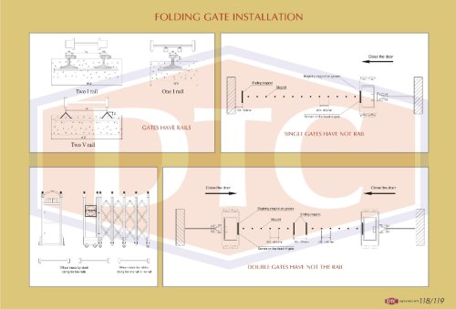 LẮP ĐẶT CỔNG XẾP ĐIỆN TỰ ĐỘNG KHÔNG RAY