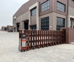Cổng Xếp DTC Lắp Đặt Và Bàn Giao Cổng Xếp Hợp Kim Nhôm Cao Cấp Cho Đối Tác Chiến Lược