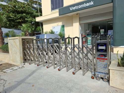 Tại sao các Ngân hàng lớn (Vietcombank) lại tin dùng Cổng xếp F818 của DTC?